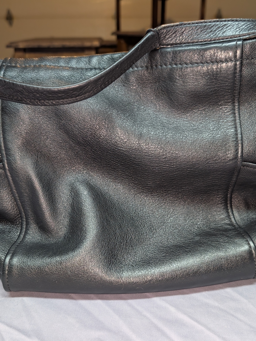 Coach Black Leather Hobo Bag - Picture 11 of 14